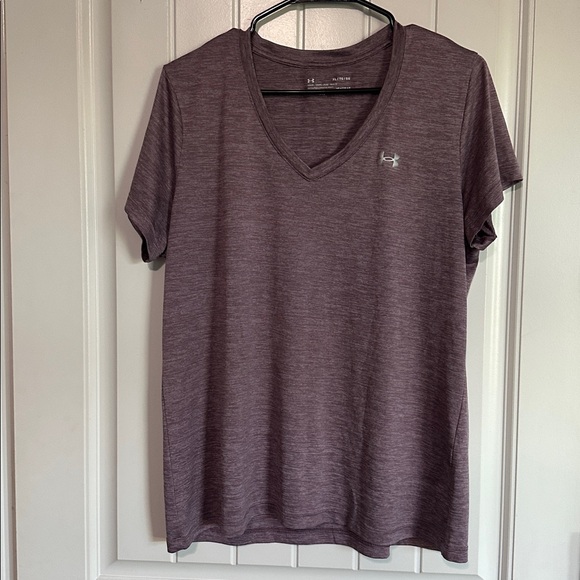 Under Armour V-Neck Heat GearTees (2) - Picture 3 of 4